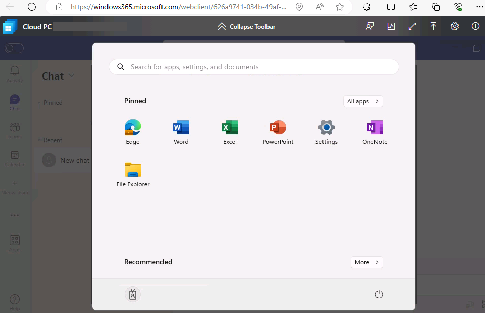 Windows 365 Cloud PC in Microsoft 365
